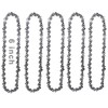 5Pcs Mini Chainsaw Chain 6 Inch Replacement Chains for Portable
