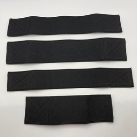 HI-GOLD High Gold ELVOGUE Replacement Strap for Elvogue Customized Leg Guard EVG-FB Black