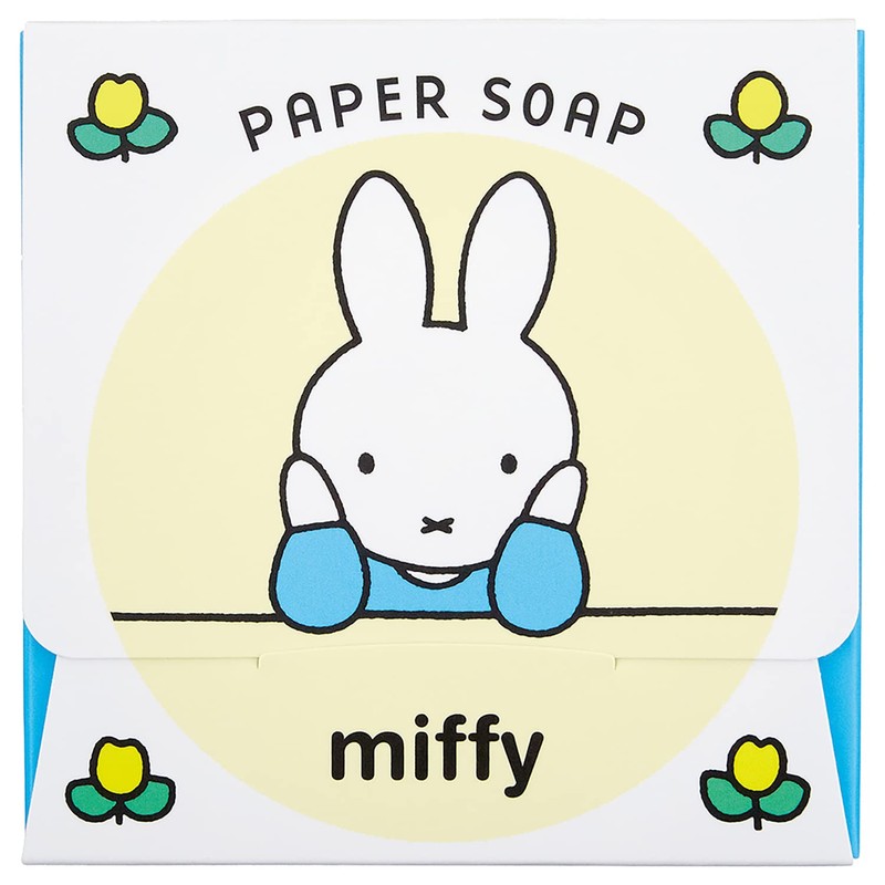 Miffy Paper Soap, 40 Sheets, Paper Soap, Shabon Scent
