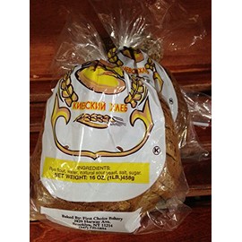 Ukrainian Kiev Rye Bread 16oz (2 pack)
