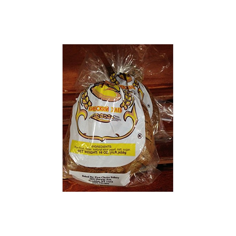 Ukrainian Kiev Rye Bread 16oz (2 pack)