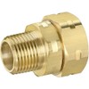 FlashShield Brass 1/2 Inch Straight Male Fitting Gastite XR3FTG-8