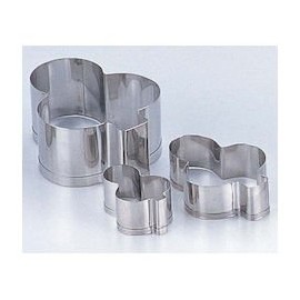 18-8 Cookie Cutter, Clover, Small/62-6574-73