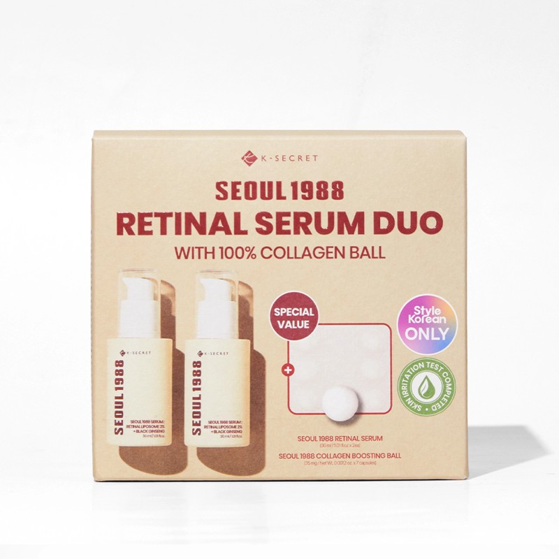 KSECRET [KSECRET]Retinal Black Ginseng Serum Double Set
