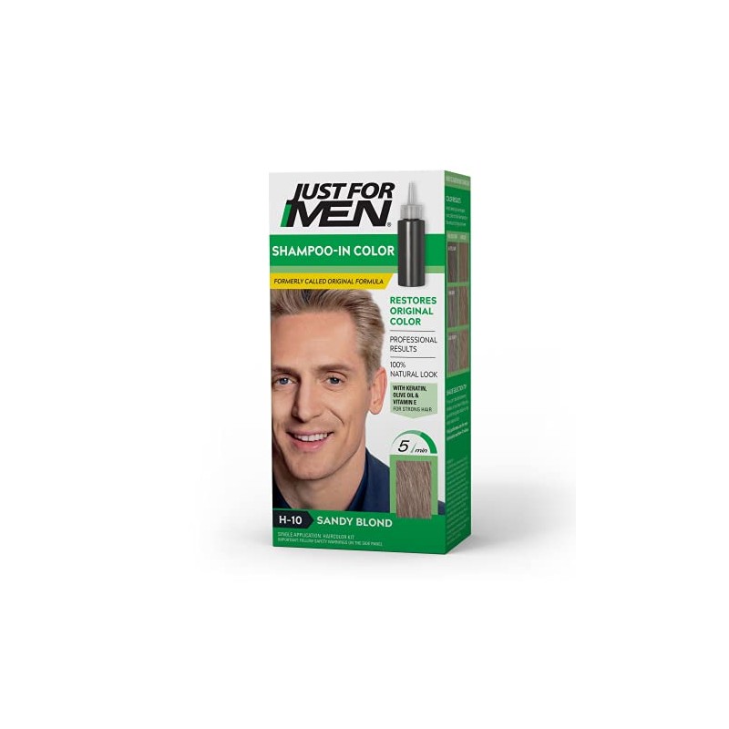 Just For Men Shampoo-In-Color Sandy Blond H-10