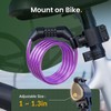 Titanker Bike Lock Cable, 4 Feet Bike Cable Lock Basic