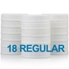 18 Pack REGULAR MOUTH Mason Jar Lids for Compatible with