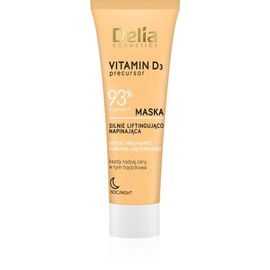 Delia Cosmetics - Vitamin D3 Precursor - Powerful Firming and Firming Mask - All Skin Types - Acne Skin - Moisturising - Reduces the Visibility of Wrinkles - 50ml