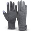 Woogwin Womens Lady Winter Warm Gloves Touch Screen Phone Windproof
