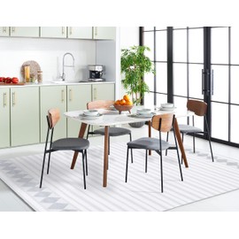 SAFAVIEH Montauk Collection 6' Square Aqua/Ivory MTK708J Flatweave Boho Stripe Cotton Living Room Dining Bedroom Area Rug