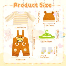 Vestiti per bambole 30-45 cm giraffa