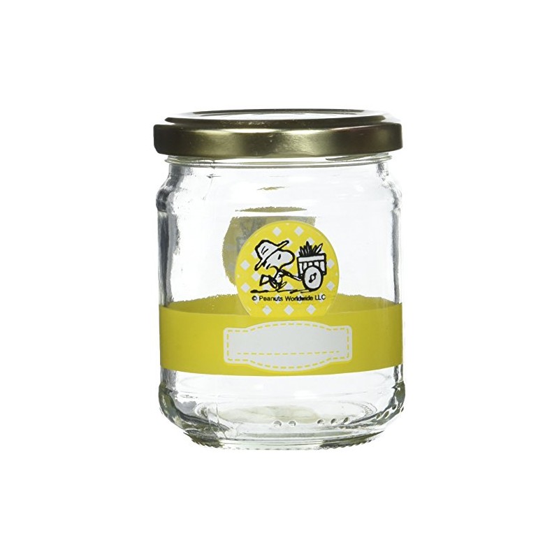 Excelsa Peanuts Vase with Capsule, Yellow