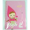 Little Girl Spiral Bound Notebook (Pink)