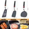 Silicone Spatula Turner Set of 3, Beijiyi 600°F Heat Resistant