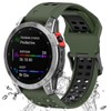 Miimall Compatible for Garmin Fenix 7X/6X/5X Bands, 26mm Width Soft