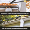 Gutter Cleaning Tools 7.7 FT, Rain Gutter Guards Cleaning Tool