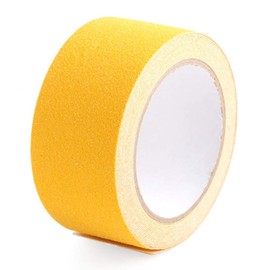 Step Tape, Safety Band, High-Strength Safety Sign, Strong Handle, Abrasive Non-Slip Tape for Indoor and Outdoor Stairs 50 mm x 5 m