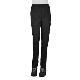 ChefsCloset Women's Cargo 6-Pocket Black Chef Pant Size Small Chef Pant