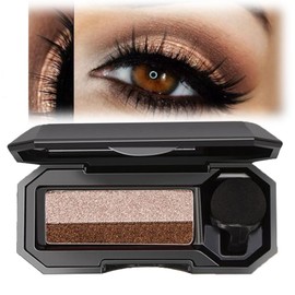 Sombra de Ojos de Doble Color,Paleta de Maquillaje de Ojos de Alto Pigmento                                                                           