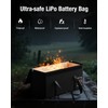 Fireproof Explosionproof Lipo Battery Safe Bag - Large Capacity Ebike