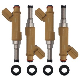 GEBANMR 4pcs Set Fuel Injectors Replacement for Toyota Corolla Matrix Scion xD 1.8L 2009-2015 FJ1090 23250-0T020