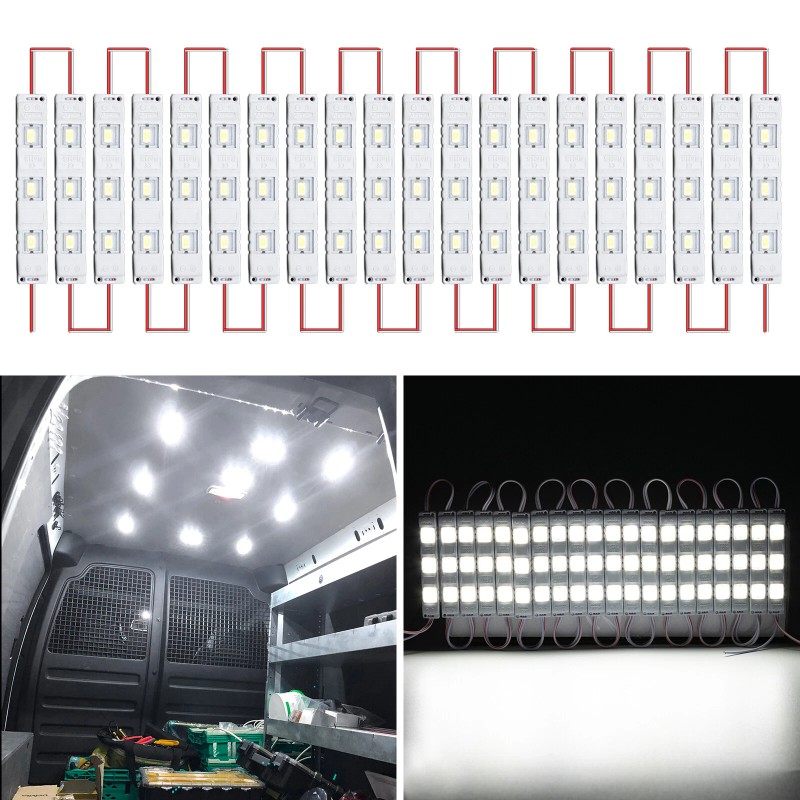 AUTOXBERT 60LED Van Interior Lights 12V LED Interior Light Cargo