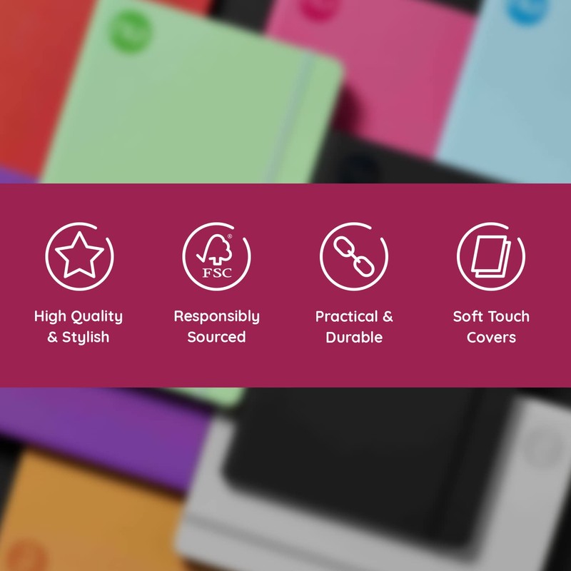 NU Notebooks - Orange Journal - Spectrum Range - A5