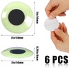 6Pcs 3inch Glow in The Dark Googly Wiggle Eyes, PETKNOWS