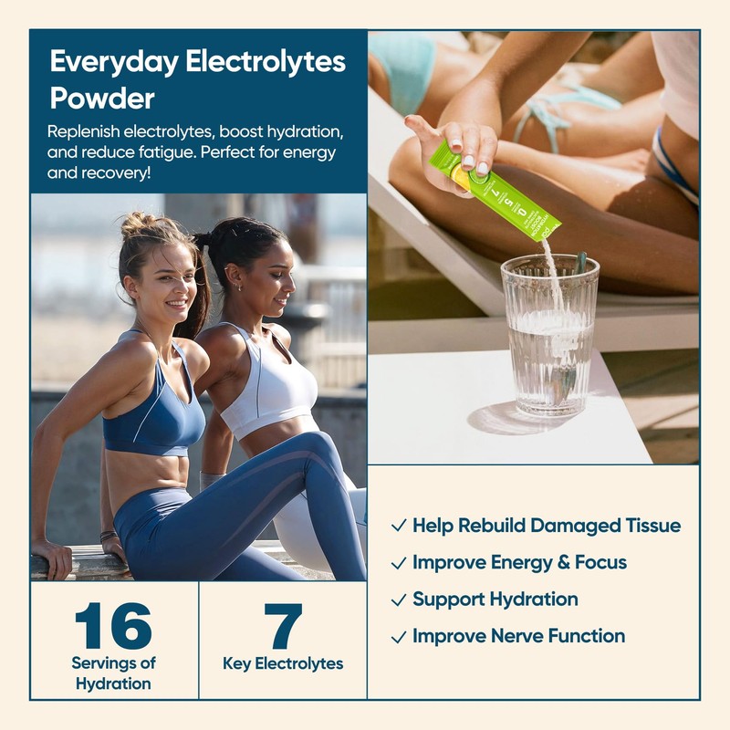 Venture Pal Sugar Free Electrolyte Powder Packets - Liquid Daily