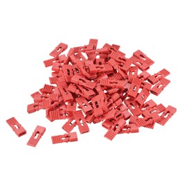 uxcell 100pcs 2.54mm Pin Header Jumper Cap Lengthened Short Circuit Connection Cap Mini Micro Jumper Bridge Plug Red