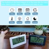 Kernfde Travel Alarm Clock Battery Powered,Alarm Clocks for Bedrooms,Small Digital