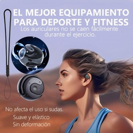 NTYUTIUT Auriculares Bluetooth,Audifonos Hyundai audifonos,Bluetooth 5.4, Estéreo Hi-Fi, Estuche De Carga Portátil con Cordón，Earphone Wireless Bluetooth con cancelación de Ruido.