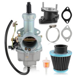 MOTOALL PZ27 Carburetor 150cc 200cc 250cc ATV Go Kart Dirt Bike w/Air Filter for Predator Coleman CT200U KT196 for TaoTao Coolster CG XR100 for Baja Mini Bike Go Kart Parts