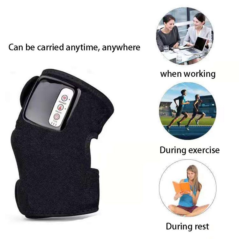 Electric Heating Knee Massager Multifunctional Massage Device Joint Support Brace