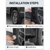 Ecarzo Mud Flaps for F150 Lightning Accessories 2022 2023 2024