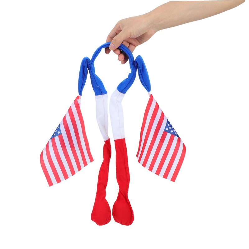 Beavorty Patriotic Independence Day Headband Lightweight Usa Flag Hair Accessories