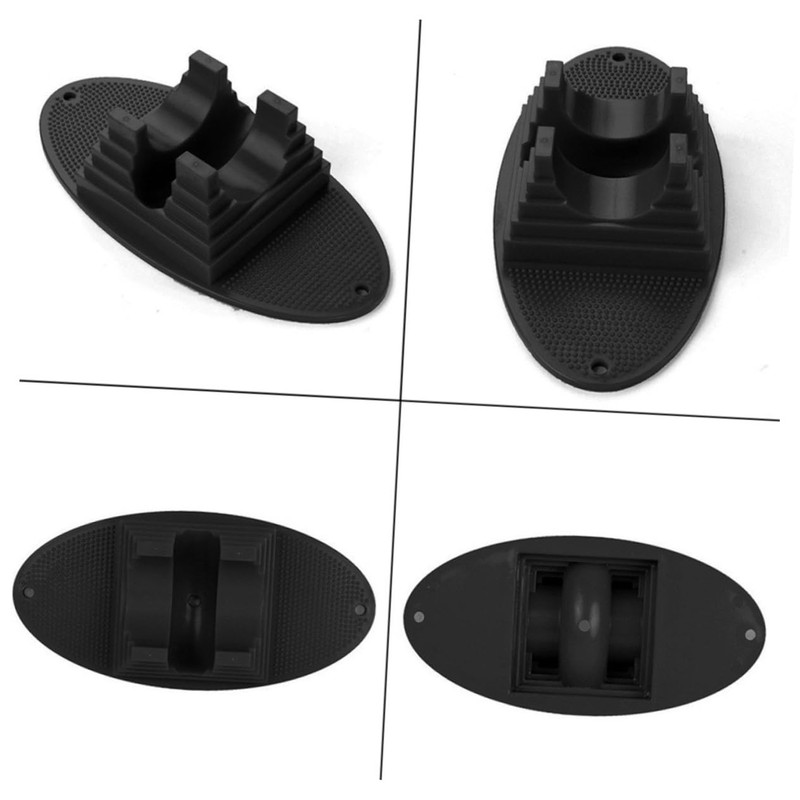 Parliky 4pcs Black Scooter Stand Pad for Kick Scooters and