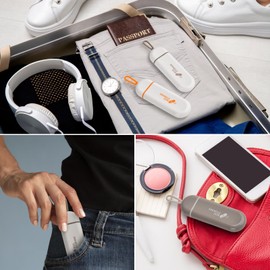 Pill Box Pill Box Small for Travelling, Pill Box for Vitamins, Medicines, Pills, Good Sealing Performance, Preservation of Medical Properties (3 Packs)