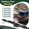 Upgrade 90810-9PG2D Rear Tailgate Chrome Handle Garnish Finisher Molding with