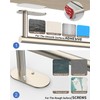 WZKALY Paper Towel Holder Under Cabinet, Self Adhesive or Wall
