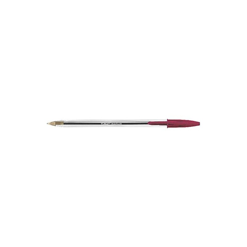 Bic Cristal Ballpoint Pen Medium Red (Pack of 10) 837361