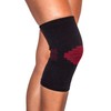 2 x Knee Brace Black/Red