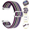 Sahouden Compatible for Forerunner 265 Band, Stretch Elastics Nylon Adjustable