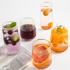 Lysenn Stemless Wine Glasses Set of 4 - Premium Hand