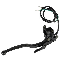 Tbest Handbrake lever, quad, quad clutch lever, parking lever, front brake lever, brake light switch, other accessories, 7/8 inch handle, parking brake lever for 200 cc 250 cc 300 cc Atv Qu