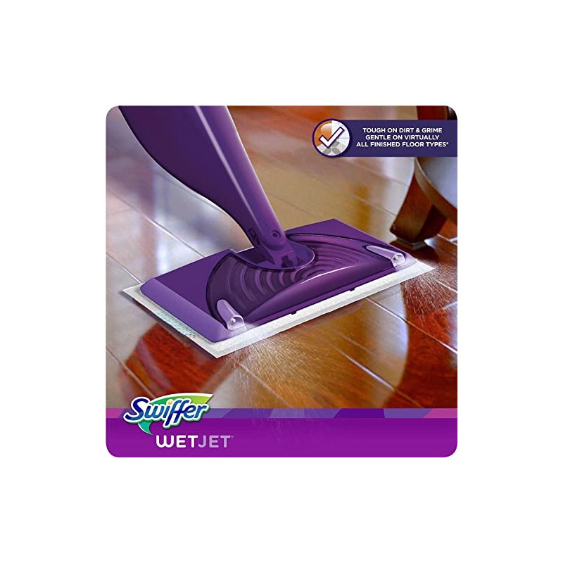 Swiffer Wetjet Mopping Refill Pack (32 Refill Pads + 2-1.25L