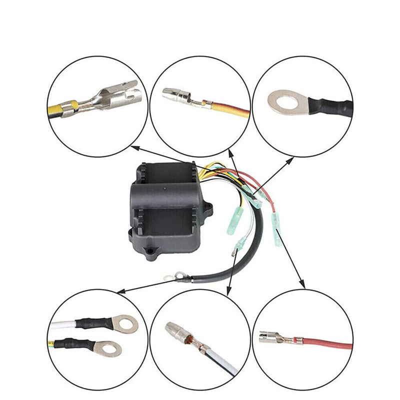 6HP-35HP 2-Cyl 1984-1998 Outboard Switch Box for CDI 339-7452A19 Mercury
