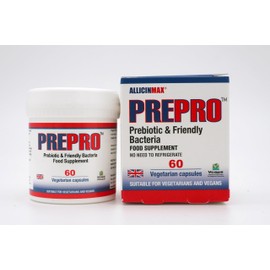 Allicin PREPRO Prebiotic with Allisure 60 Veg Caps
