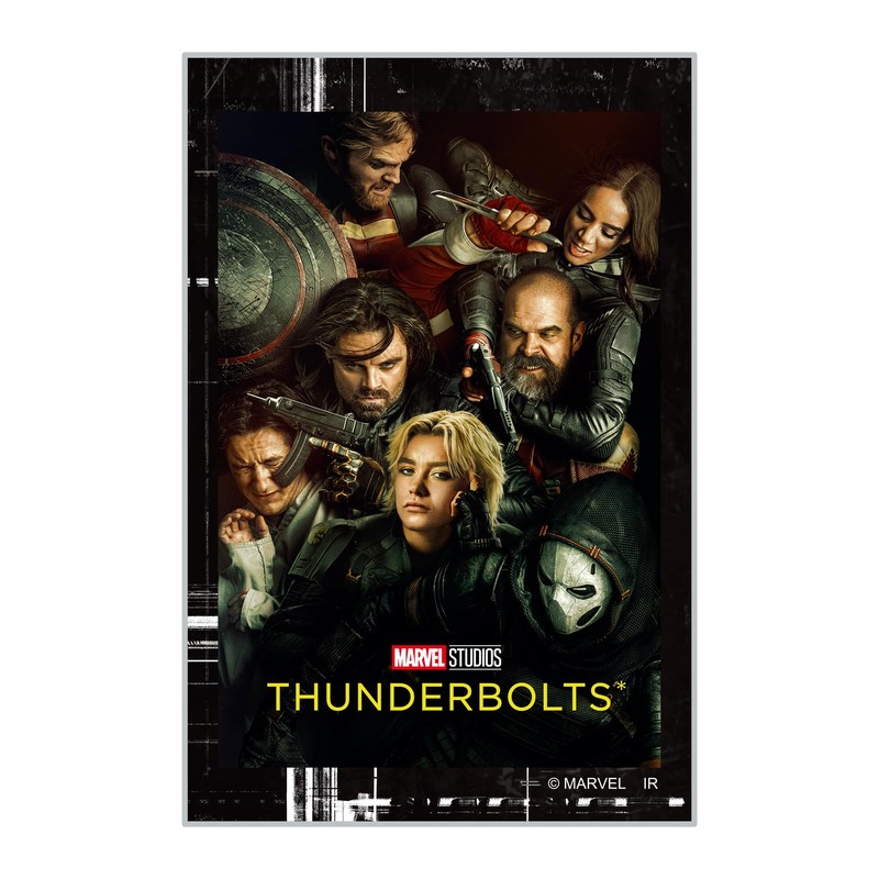 Thunderbolt IBA340 Blind Square Tin Badge (Box)