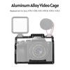 Andoer Camera Cage, Aluminium Alloy Video Cage with Two Cold